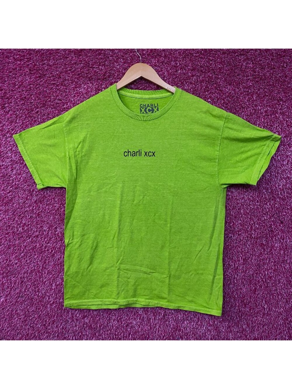Charli XCX Brat Hyperpop Album T-Shirt Medium